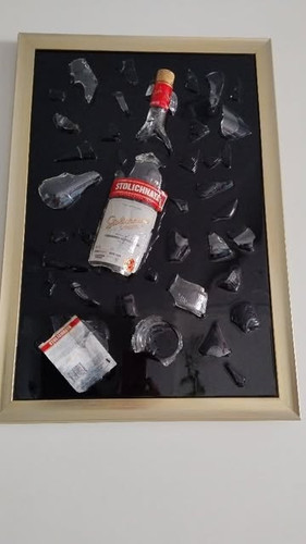 تابلوی شیشه